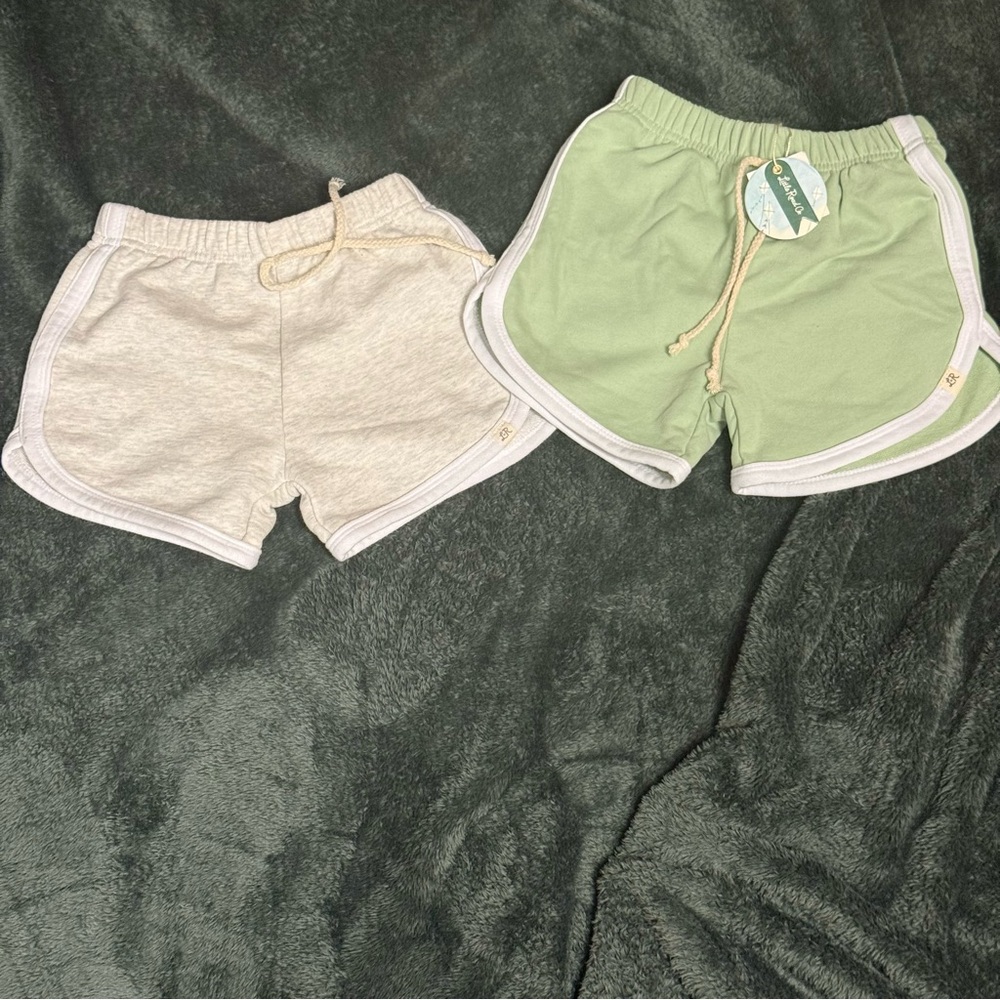 2 Little Road Co. Shorts (Formally Lulu + Roo) - 1 NWT & the other in EUC -5Y